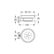 Мильниця GROHE ESSENTIALS CUBE / тримач (40754001)