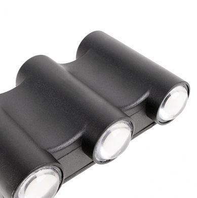 Підсвітка фасадна LED 6W IP54 BLACK (AL-619/6)