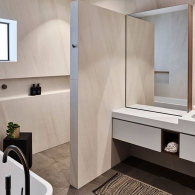 Керамограніт LAMINAM NATURALI BIANCO LASA 100X300, 3,5MM