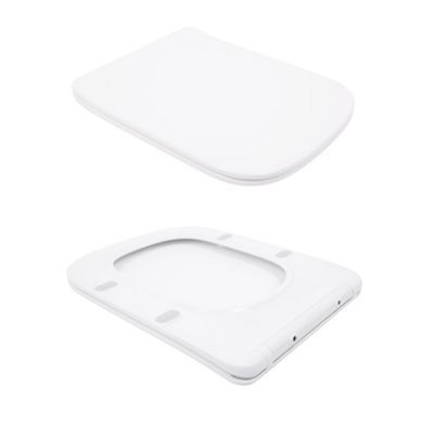 Подвесной унитаз QTAP TERN ULTRA QUIET WHITE + сиденье SOFT CLOSE (QT17332303AW)