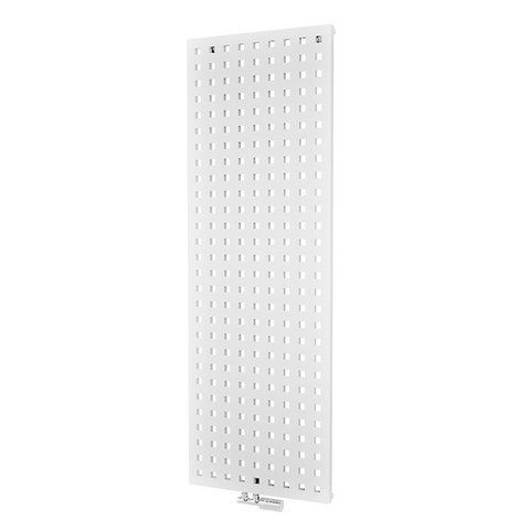 Радиатор ISAN SOLAR 1806X477 RAL9016 Подключение нижнее по центру