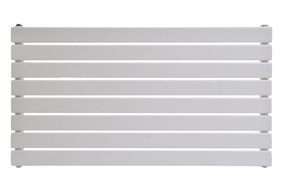 Горизонтальний дизайнерський радіатор опалення ARTTIDESIGN Livorno G 8/1200 білий матовий
