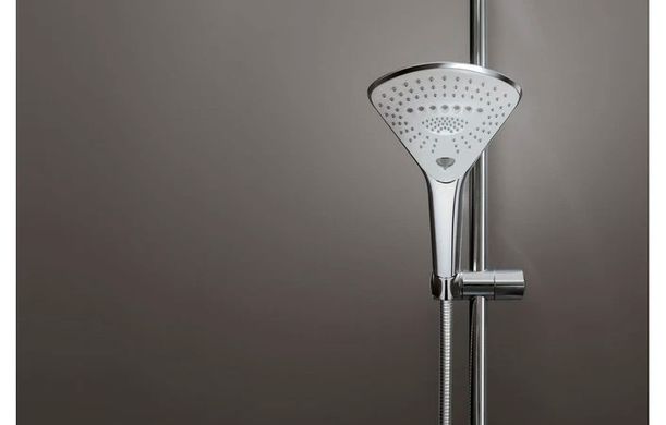 Ручна душова лійка KLUDI FIZZ 3S с переключателем на три типа струи, хром 6770005-00