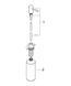 Дозатор жидкого мыла GROHE COSMOPOLITAN 500 мл (40535GN0)