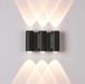 Підсвітка фасадна LED 6W IP54 BLACK (AL-619/6)