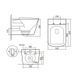 Подвесной унитаз QTAP TERN ULTRA QUIET WHITE + сиденье SOFT CLOSE (QT17332303AW)