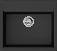 Мойка для кухни HANSGROHE S52 S520-F510 / без сушилки / черный / графит (43359170)