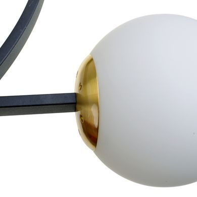 Люстра потолочная в спальню Е27 60W BK/WH (BR-01 644C/3)