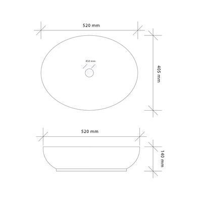 Раковина VBI LIVORNO STONE MATT (VBI-012611)