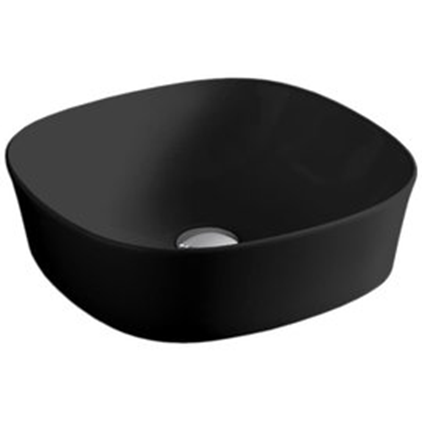 Раковина ARTCERAM GHOST 42х42 / чорна (GHL001 03; 00)