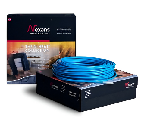 Нагрівальний двожильний кабель NEXANS TXLP/2R - 86.4 м / 8,8-11,0 м² / 1500 Вт (258-15073)