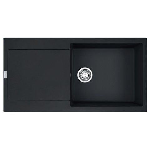 Кухонная мойка FRANKE MARIS MRG 611-97 XL / черная / матовая (114.0675.978)