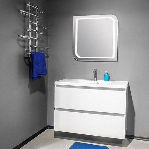 Тумба с умывальником FANCY MARBLE 1000х670х459 мм BORNEO 1000