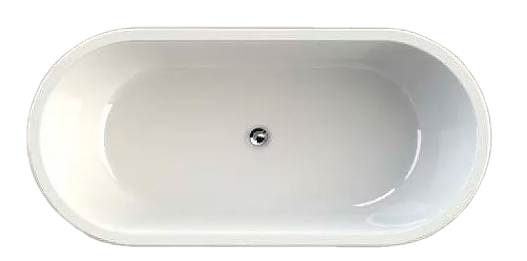 Ванна акриловая отдельностоящая KNIEF FORM 190x90 + щелевой слив (0100287 / 010009106S)