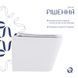 Подвесной унитаз QTAP TERN + сиденье SOFT CLOSE (QT17332303ASW)