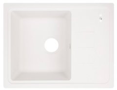 Кухонна мийка Lidz 620x435/200 WHI-01 (LIDZWHI01620435200)
