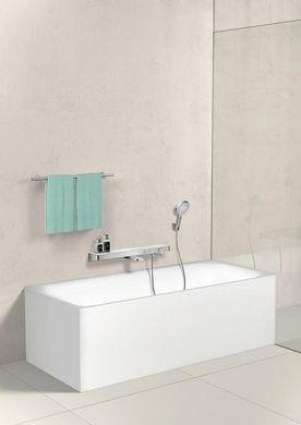 Термостат для ванни Hansgrohe ShowerTablet Select 700 мм, хром/білий (13183400)