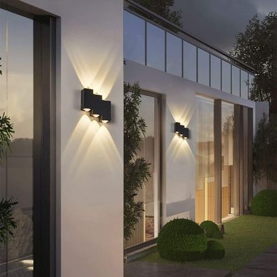Підсвітка фасадна LED 6W WW IP54 BK (AL-620/6)