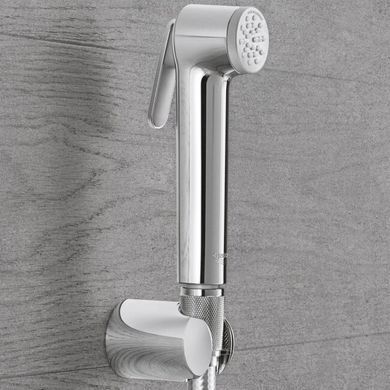 Гігієнічний набір GROHE TEMPESTA-F TRIGGER / бідетка / шланг / настінний тримач / хром (26354000)