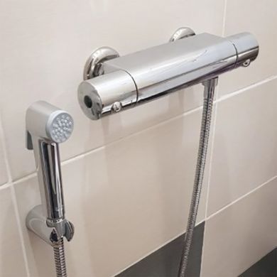 Гігієнічний набір GROHE TEMPESTA-F TRIGGER / бідетка / шланг / настінний тримач / хром (26354000)