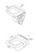 Унітаз підвісний CERASTYLE DURU / кришка DURU SLIM Soft-Close / 018500 (АР000040676)