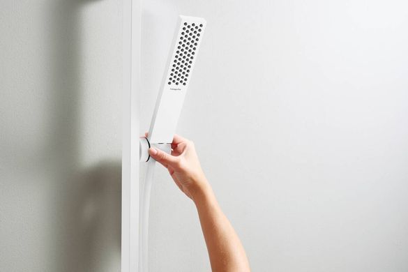 Ручний душ HANSGROHE PULSIFY E ECOSMART / білий / матовий (24320700)