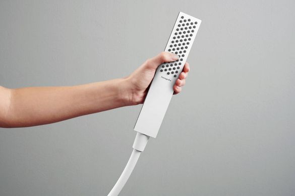 Ручний душ HANSGROHE PULSIFY E ECOSMART / білий / матовий (24320700)