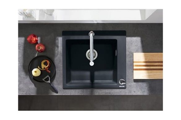 Кухонная мойка C51-F450-06 Сombi 560x510 Select со смесителем Chrome (43217000)