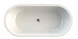 Ванна акриловая отдельностоящая KNIEF FORM 190x90 + щелевой слив (0100287WM / 010009106S)