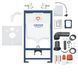 Комплект 5в1: Инсталляция для унитаза GROHE RAPID SL + GROHE FRESH + клавиша смыва GROHE SKATE COSMOPOLITAN (38827000)