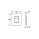 Комплект 3в1: Інсталяція GROHE RAPID SL + підвісний унітаз VOLLE OLIVA / сидіння SOFT CLOSE (13-45-165WB)