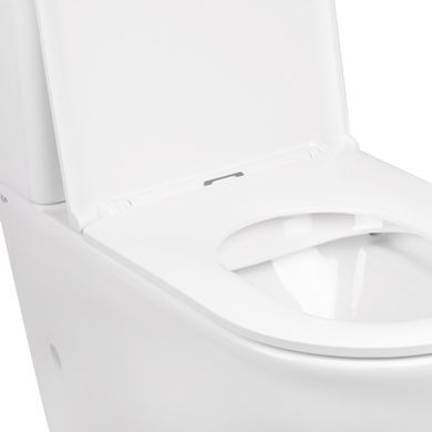 Підлоговий унітаз QTAP ROBIN + сидіння SOFT CLOSE (QT13222141ARW)