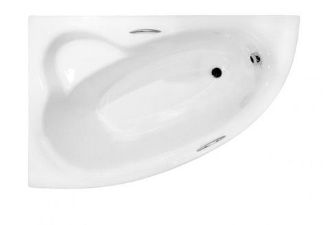 Ванна акрилова BESCO ADA 140х90 L + отвори під ручки (#WAA-140-NL)