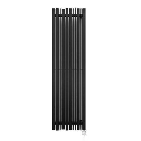 Радіатор TERMA SHERWOOD VE 1900X440 RAL9005 Підключення нижнє праве