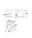 Напольный унитаз GROHE BAU CERAMIC (39349000)