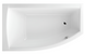 Ванна акрилова RADAWAY SITERA 150x85 L / ніжки / сифон R135L (WA1-32-150x085L)