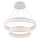 Светильник потолочный подвесной светодиодный BR-962S/36W + 54W LED WH