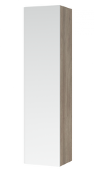 Пенал з дзеркалом підвіснийMIRATER Пріо 40х35 Білий (5425)
