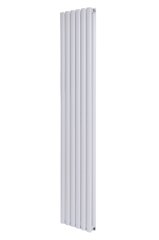 Вертикальный дизайнерский радиатор отопления ARTTIDESIGN Rimini II 6/1800 белый матовый