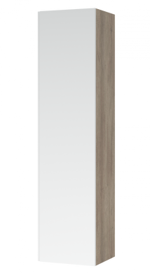 Пенал з дзеркалом підвіснийMIRATER Пріо 40х35 Білий (5425)