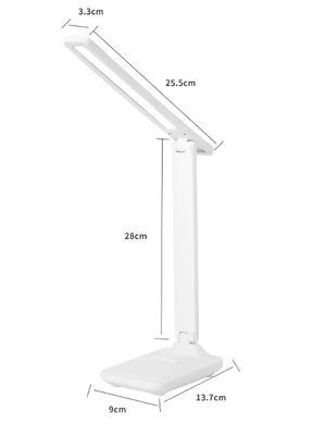 Настольная светодиодная лампа SL-127 5W WH CCT