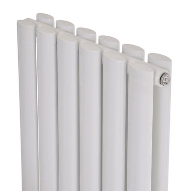 Вертикальний дизайнерський радіатор опалення ARTTIDESIGN Rimini II 6/1800 білий матовий