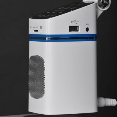 Настільна лампа на гнучкій ніжці сенсорна SL-76 10W WH