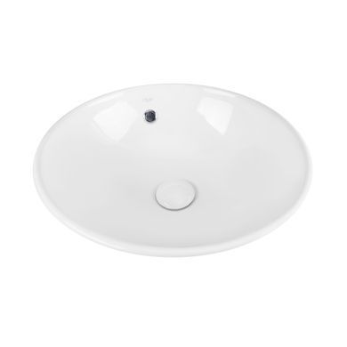 Раковина QTAP ROBIN 40х40 / донний клапан (QT1311A004W)