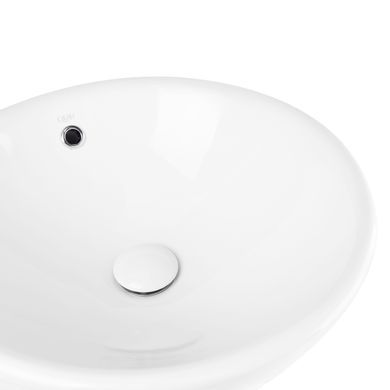 Раковина QTAP ROBIN 40х40 / донний клапан (QT1311A004W)