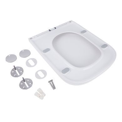 Сидіння для унітаза QTAP ARIES / мікроліфт SLIM (QT99HXU15W)