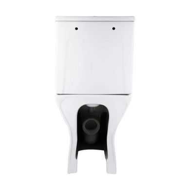 Напольный унитаз QTAP ARIES RIMLESS WHITE + сиденье SOFT CLOSE (QT03228302W)