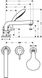 Смеситель для ванны Hansgrohe Talis S врезной на 3 отверстия, хром (72417000)