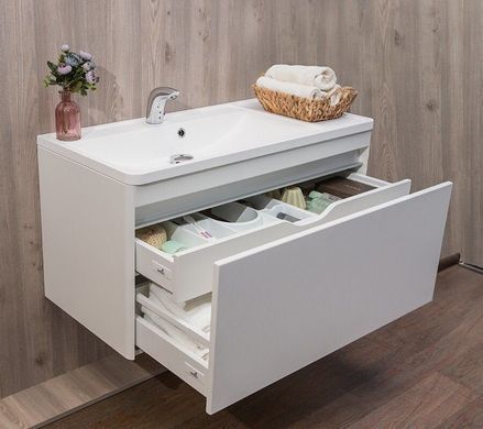 Тумба без умивальника FANCY MARBLE 1003X482X540 мм ASPEN (10210012200)