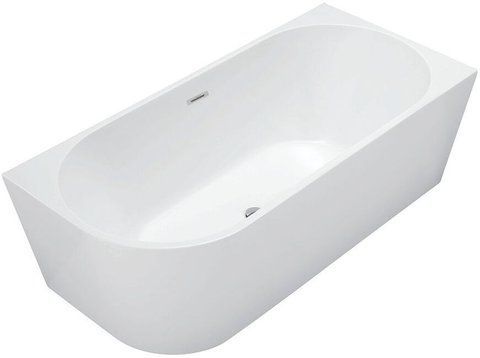 Ванна акрилова REA SYDNEY 150х80 R + сифон + пробка CLICK‑CLACK (REA‑W8805)